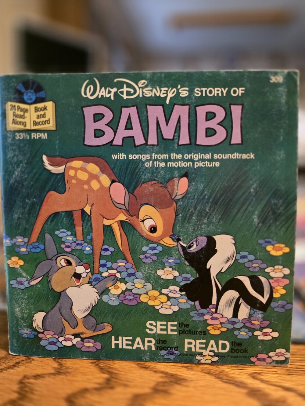 Walt Disney's Story of Bambi Record